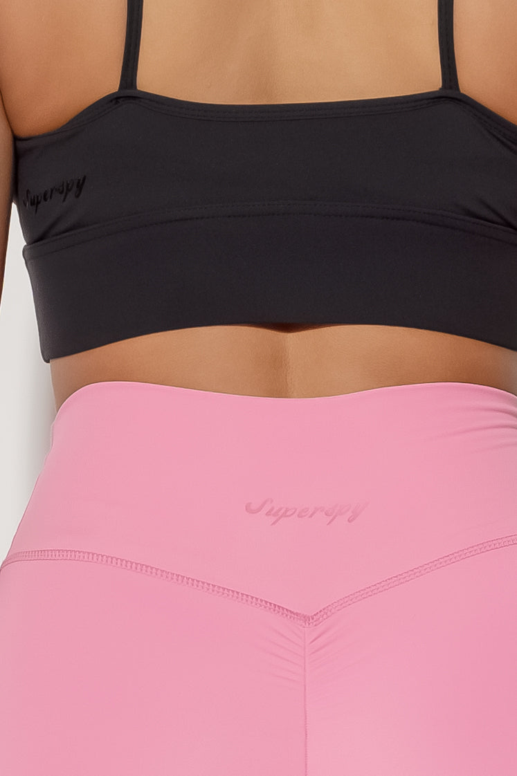 Scrunch Butt Legging for Gym, Yoga or Loungewear - Carnation Pink